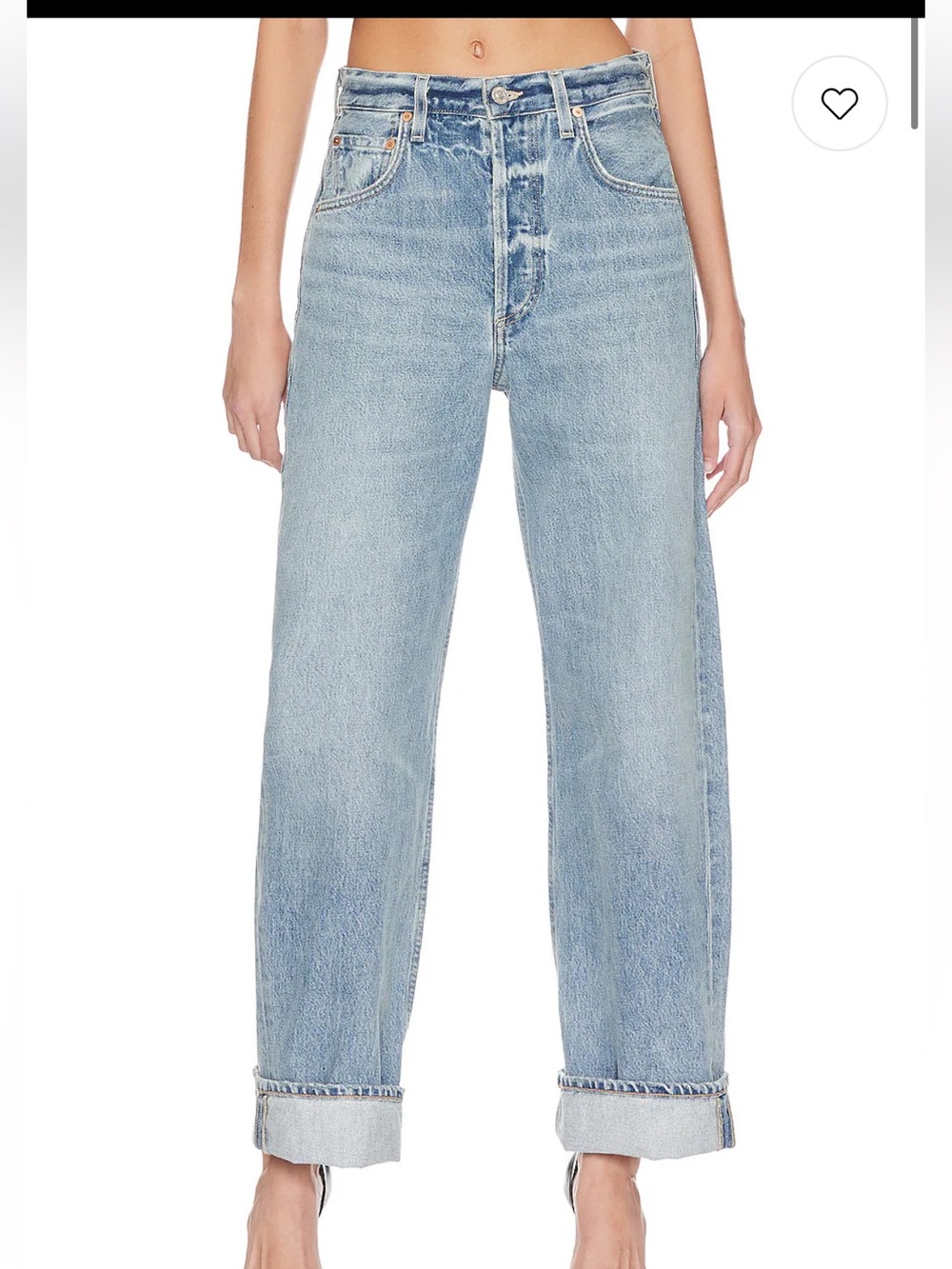 Ayla Baggy Cuffed Crop Jeans 26
Citizens of Humanity